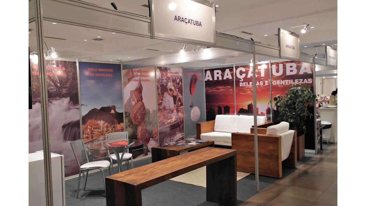 Araçatuba estará novamente no Salão São Paulo de Turismo.