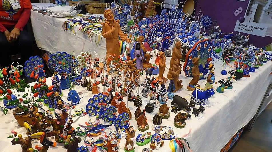 Taubaté, no Salão, mostrou a pujança do seu artesanato. Foto Alexandra Tahan.