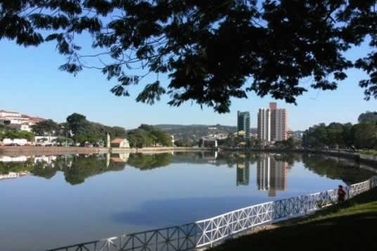 Lago do Taboão, em Bragança Paulista.