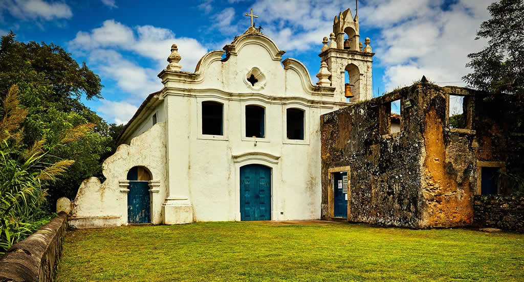 Convento NS da Conceição, em Itanhaém.    Foto Alf Ribeiro. 