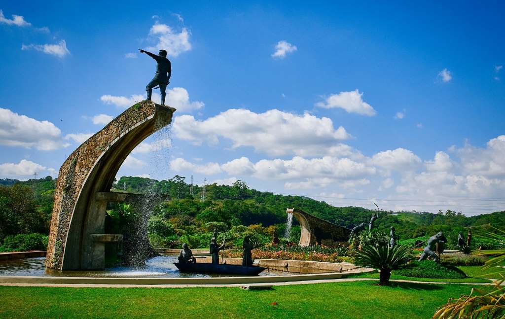 Monumento aos Bandeirantes, em Santana de Parnaíba (SP) Foto Sérgio Luiz Jorge.
