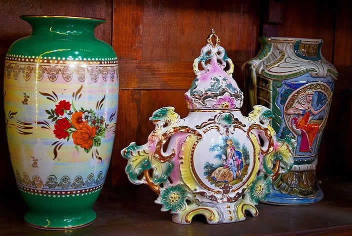 Museu de Porcelana, em Pedreira, SP.  Foto Paulo Li.