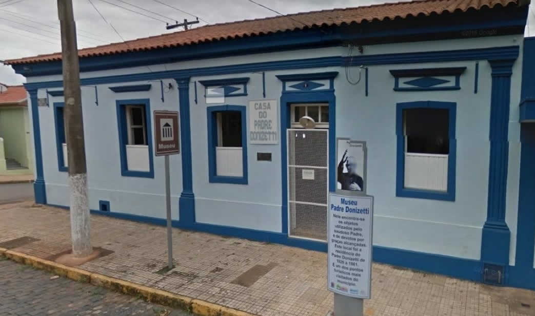 Casa do Padre Donizetti, agora Museu.