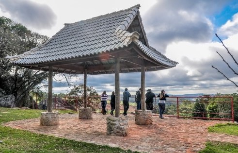 Jardim Oriental em Piedade (SP).