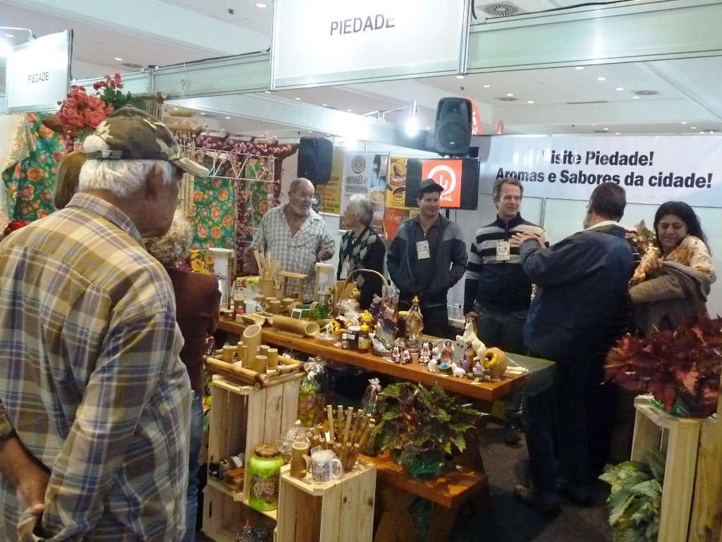 No Salão São Paulo de Turismo, a diferença poderá ser a máscara.   Foto de Alexandra Tahan.