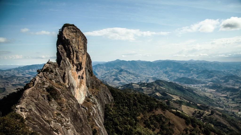 Pedra do Baú, em São Bento do Sapucaí (SP).