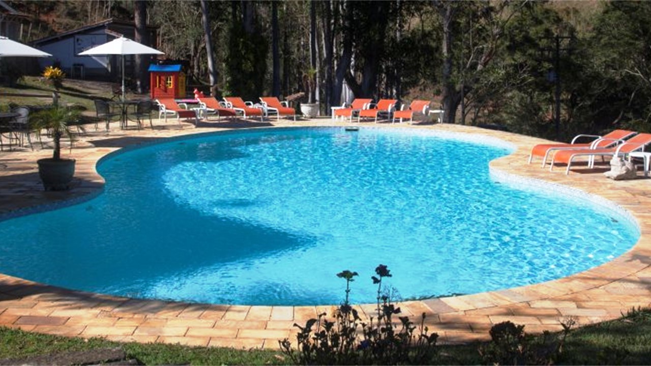 Piscina da Fazenda São Francisco.