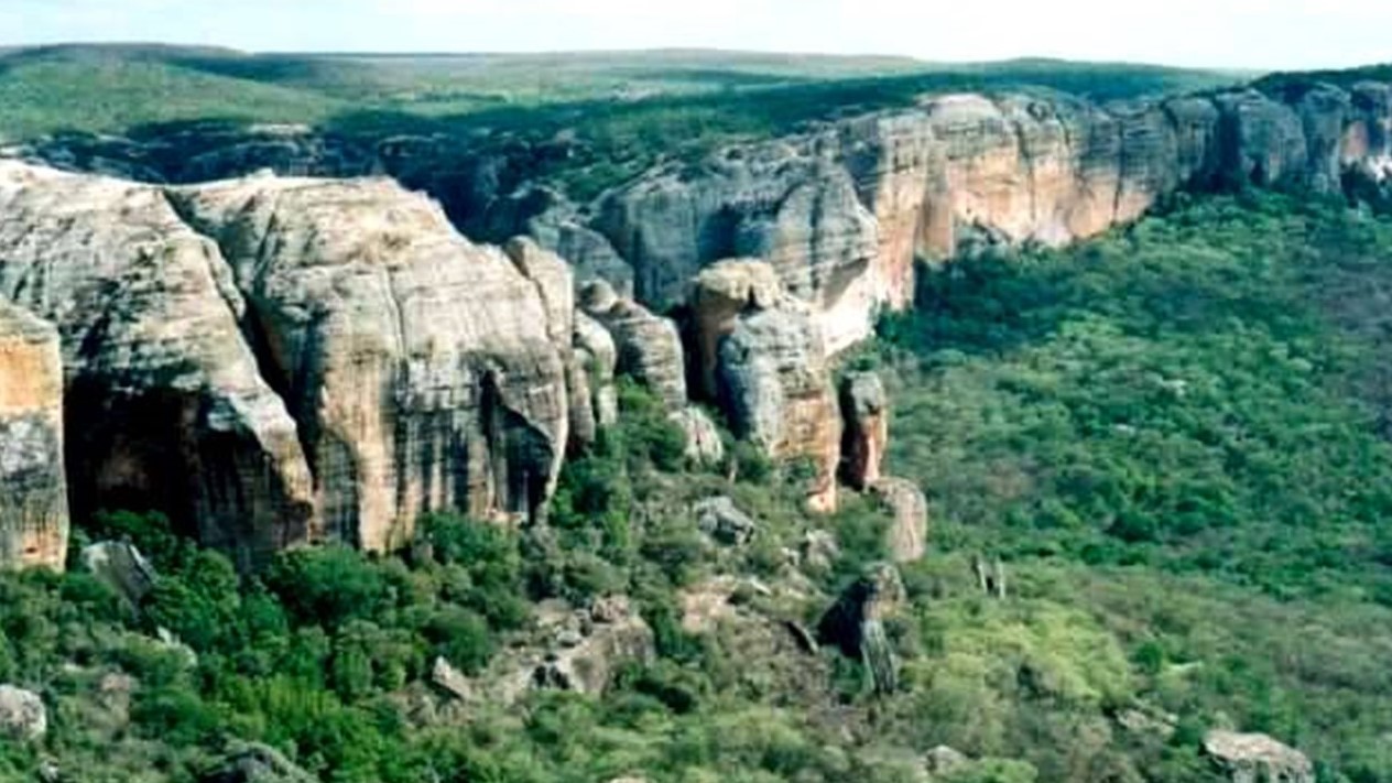 As “Cuestas” em Botucatu (SP).