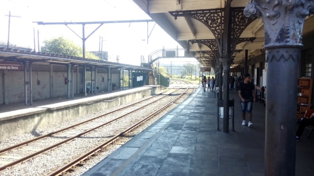 Bucólica Estação de Rio Grande da Serra. 