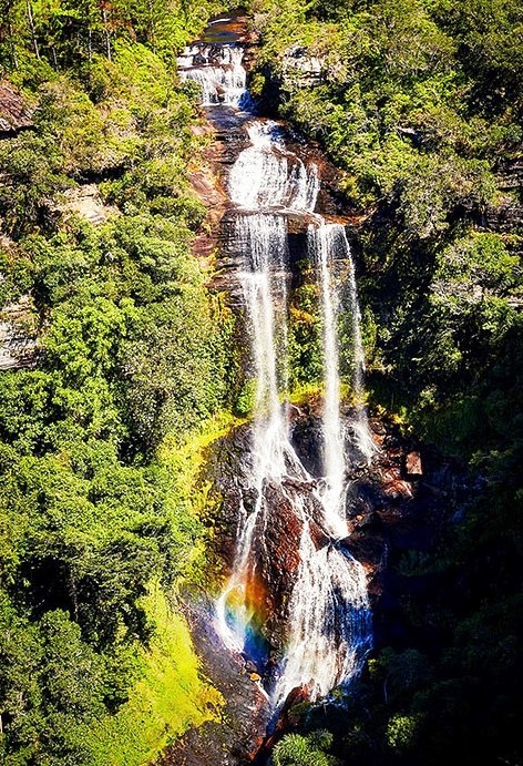 Cachoeira em Itapeva.  Foto Aniello Vita.