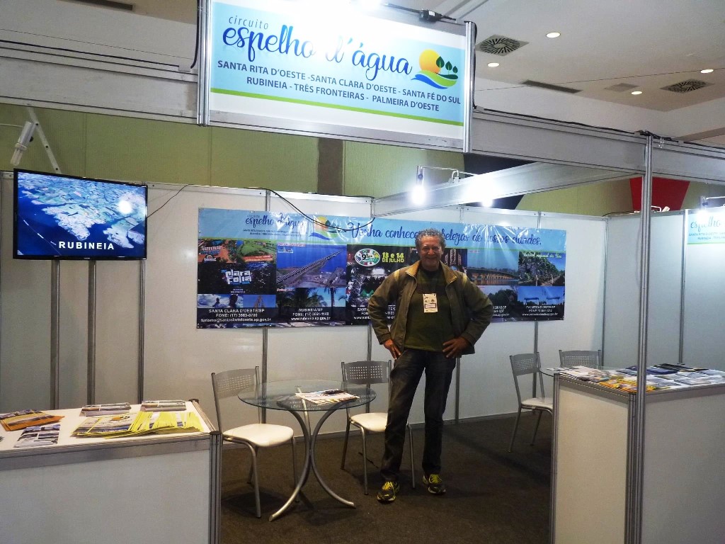 Carlos Fernando, expositor em todos os eventos.