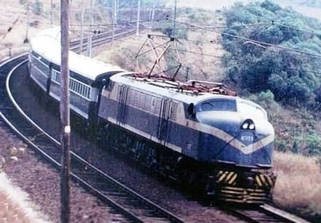 Composição da Cia. Paulista de Estradas de Ferro. 