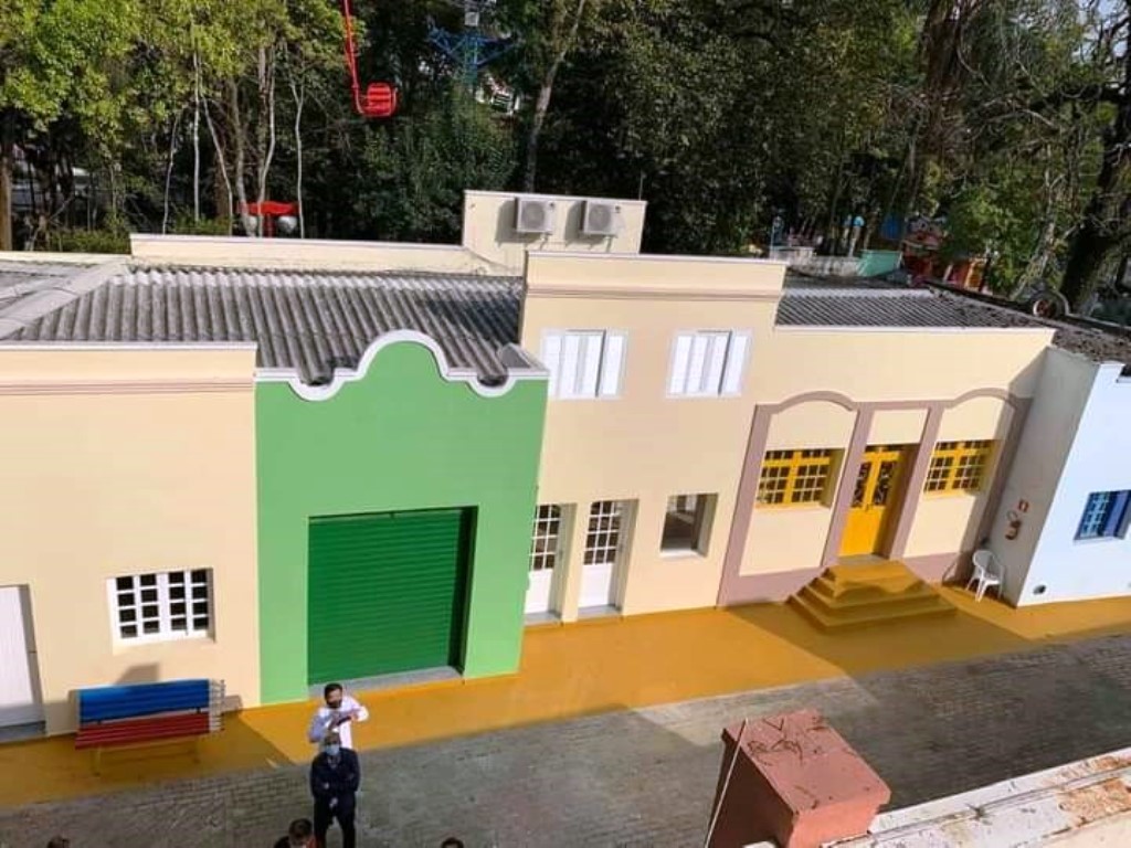 Gabinete da Prefeita Mirim e o novo PIT que serão inaugurados.