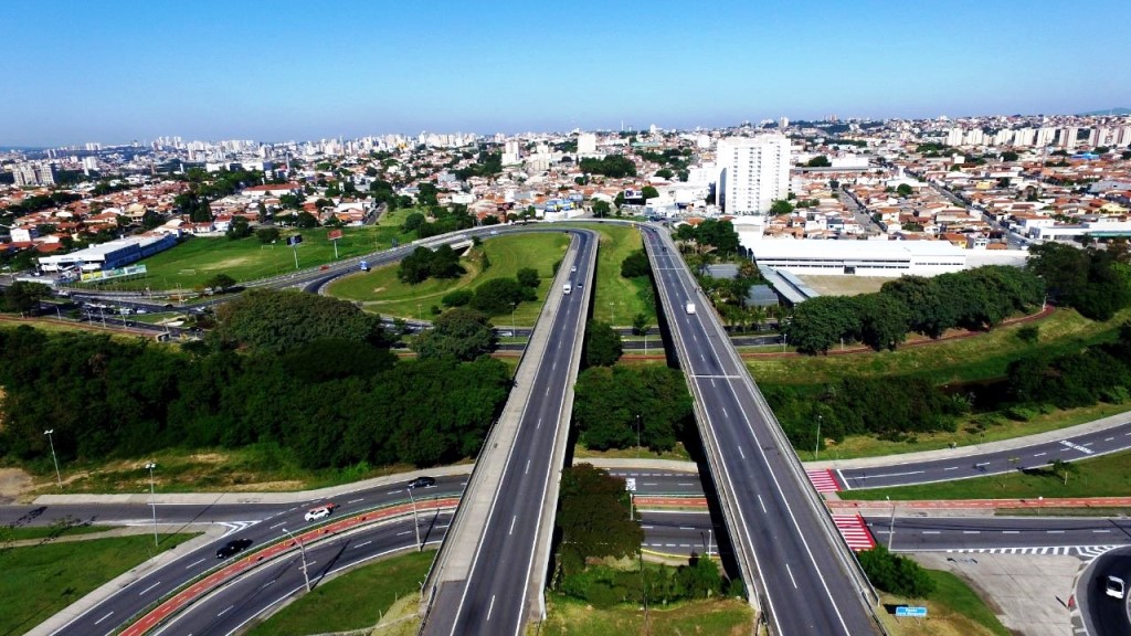 Por aqui chegamos à Sorocaba. Foto Prefeitura
