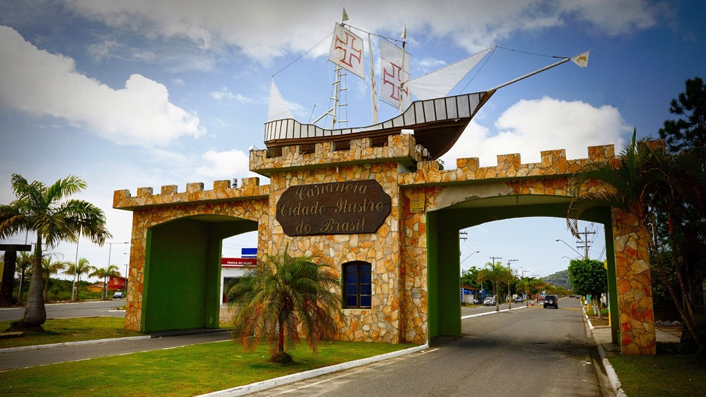 Portal de Cananéia SP. Foto Ken Chu.