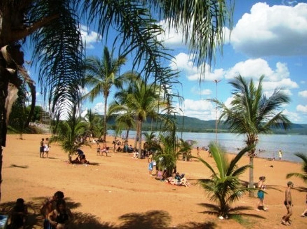 Praia Artificial em Rifaina.