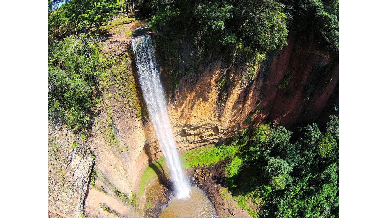Cachoeira do Saltão, em Itirapina.