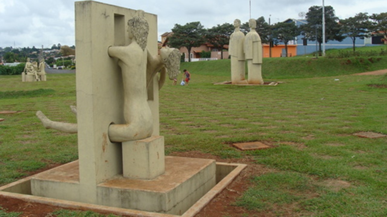 Jardim das Esculturas, em Altinópolis (SP).