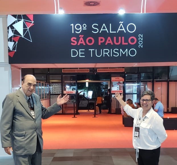 Os organizadores Jarbas Favoretto e Suzi Camargo.
