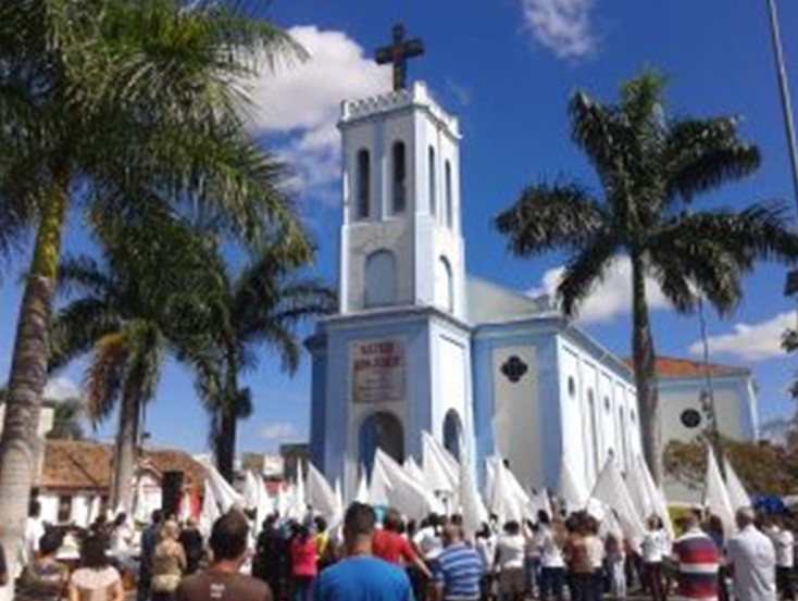 Roteiro Caminho do Papa, em Potim.  