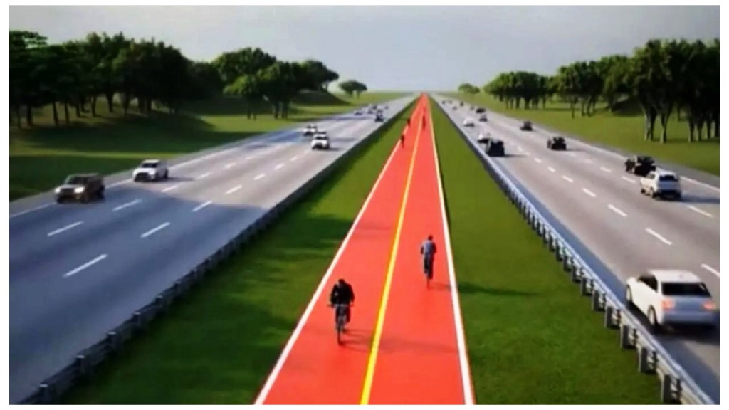Venha logo essa Ciclorodovia.  Foto Youtube. 