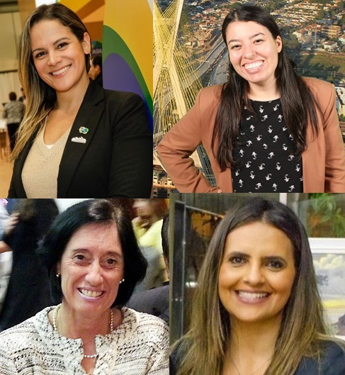 Aline, Ana, Célia e Michele estarão do dia 4 de outubro.