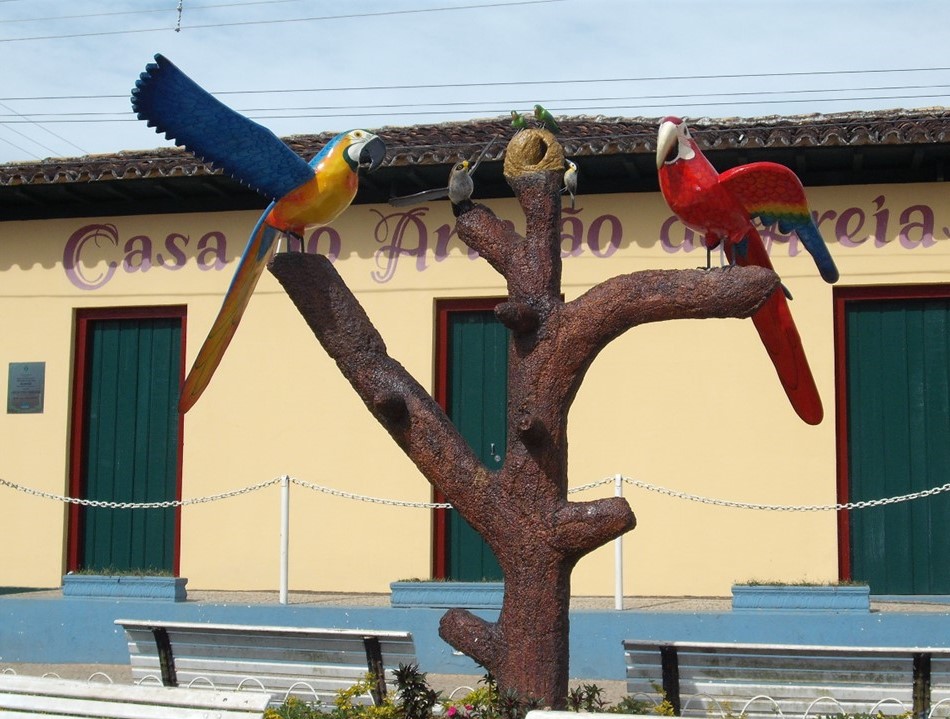 Casa do Artesão, em Areias (SP). Foto Prefeitura.