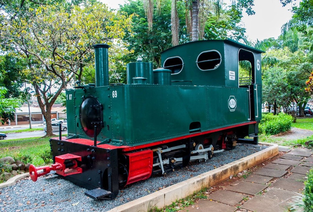 Locomotiva Funilense, em Cosmópolis (SP). 