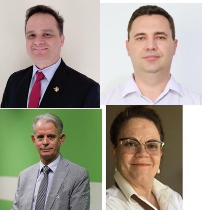 Milton, Sérgio, Marcelo e Walnice também no dia 4 de outubro.