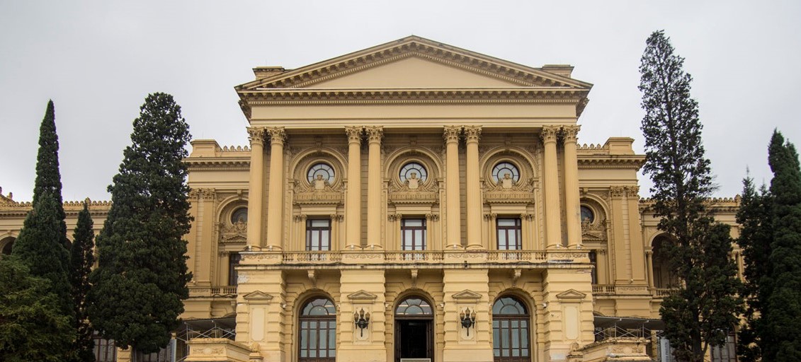 Museu renovado em São Paulo.