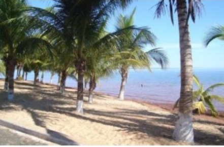 Praia do Sol em Rubineia.