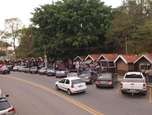 Quiosque do Bosque, em Águas da Prata. Foto Prefeitura.