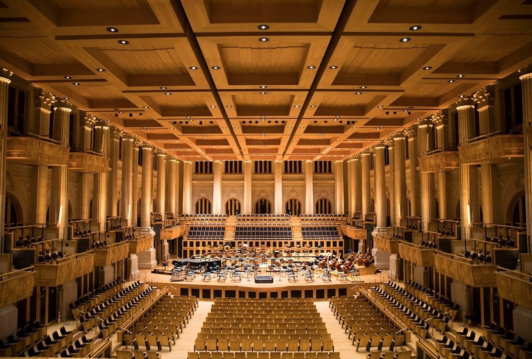 A insuperável Sala de Concertos São Paulo, na Estação Sorocabana.