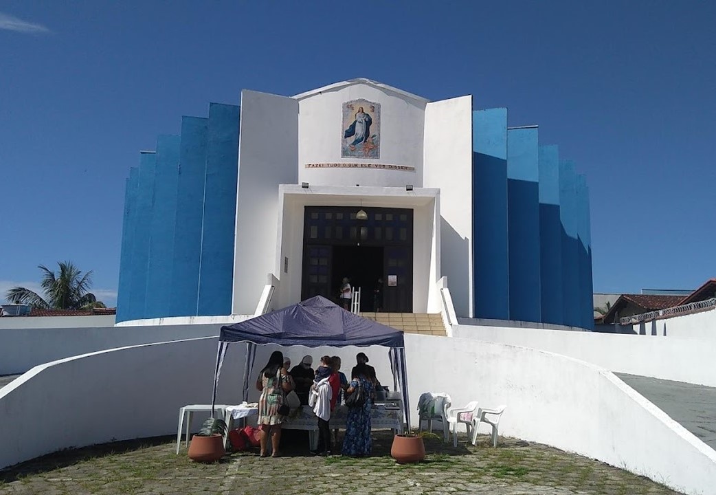 Igreja NS Conceição, Itanhaém (SP) Foto Alexandre Estevan. 