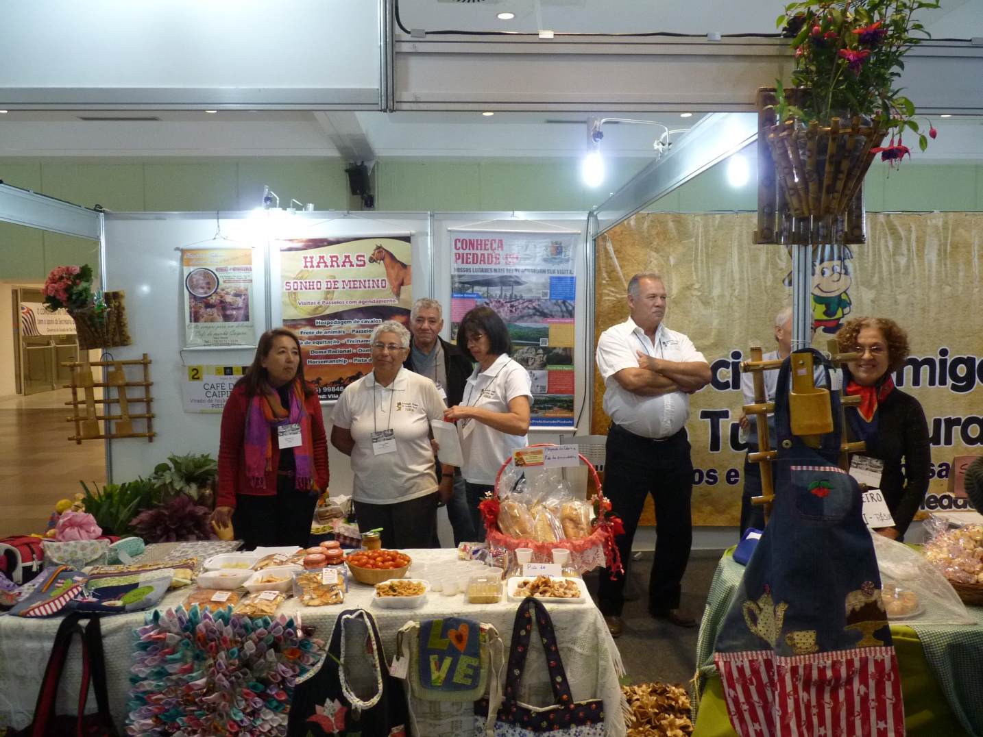 Stand de Piedade no Salão São Paulo de Turismo.