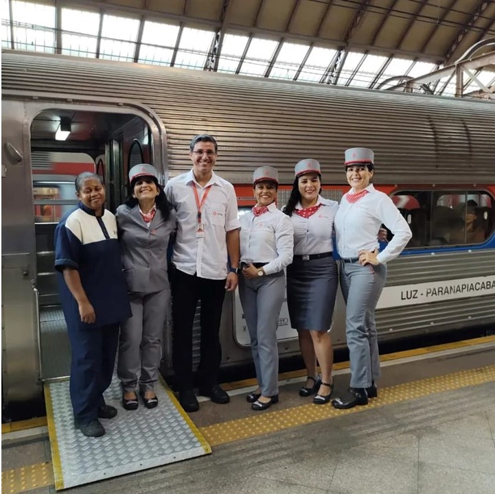 Viaje com o Trem Turístico da CPTM.