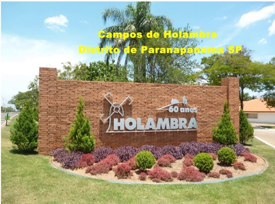 Campos de Holambra, um Distrito de Paranapanema.