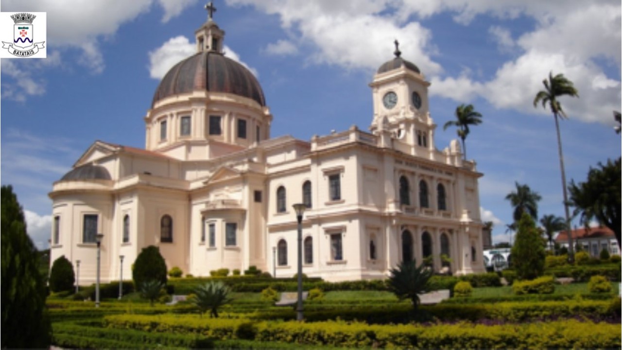 Matriz de Batatais (SP). Foto Prefeitura.