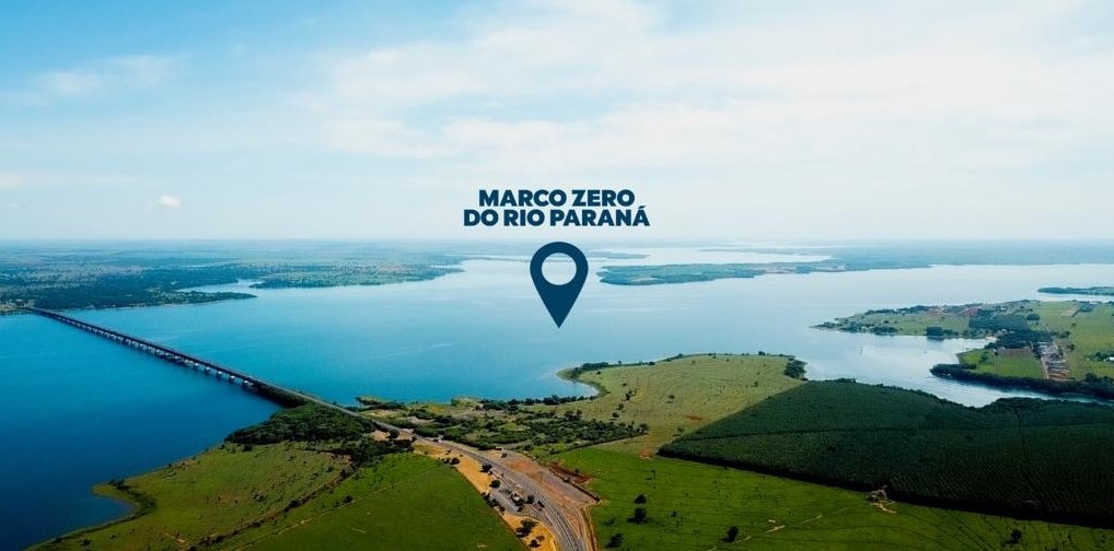 Paisagem em Santa Clara d’Oeste (SP). 